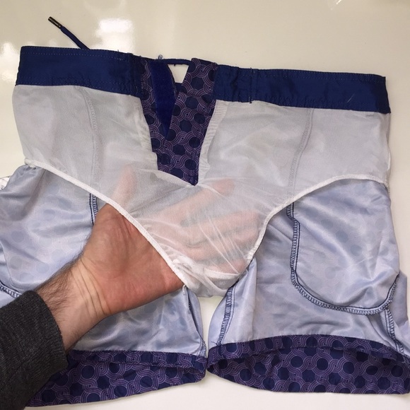 Men’s “MR.SWIM” Swim Trunks Shorts W34 6” inseam - Picture 8 of 8